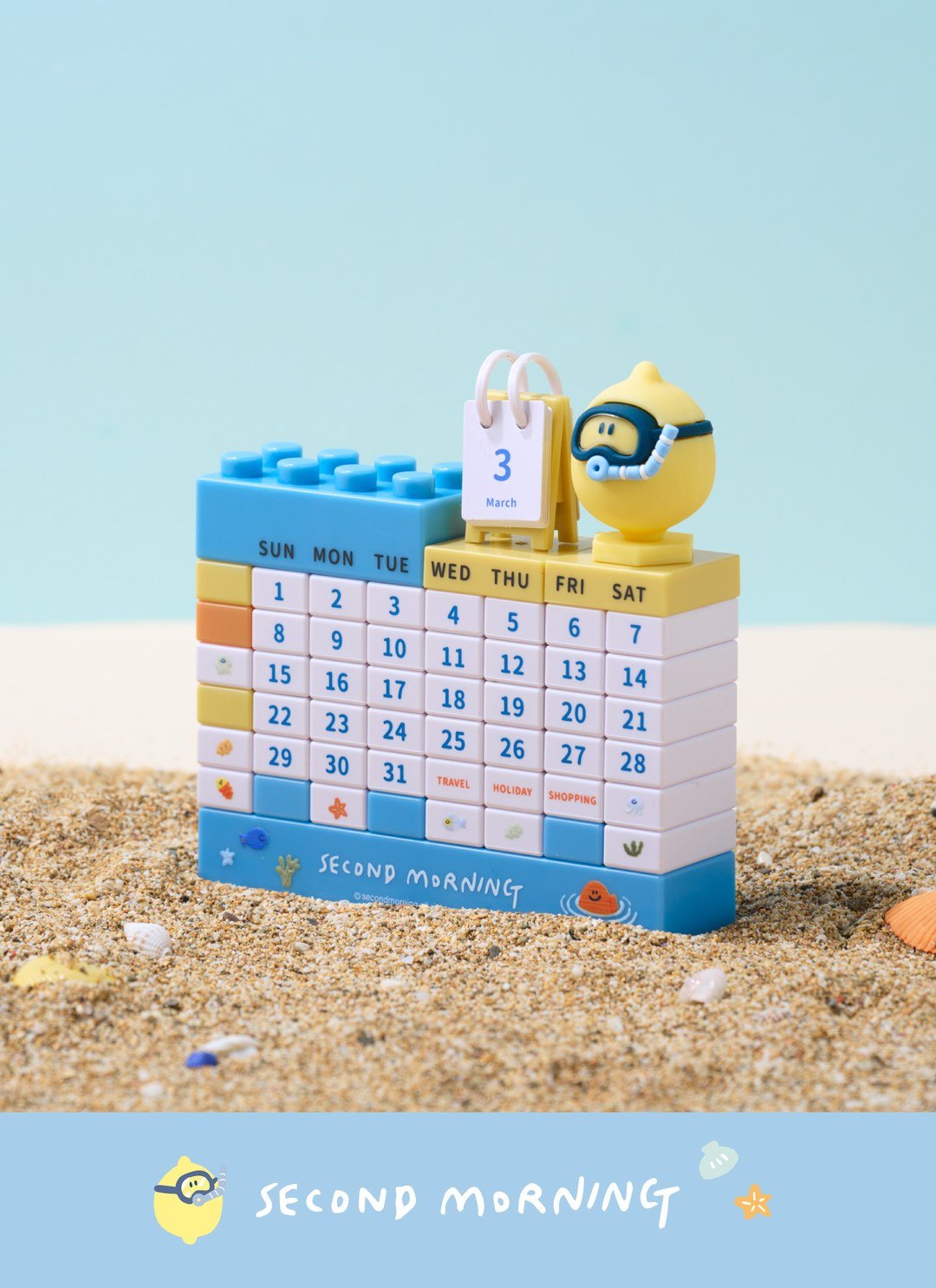 BLUE SEA - 積木萬年曆 / Second Morning 正版授權