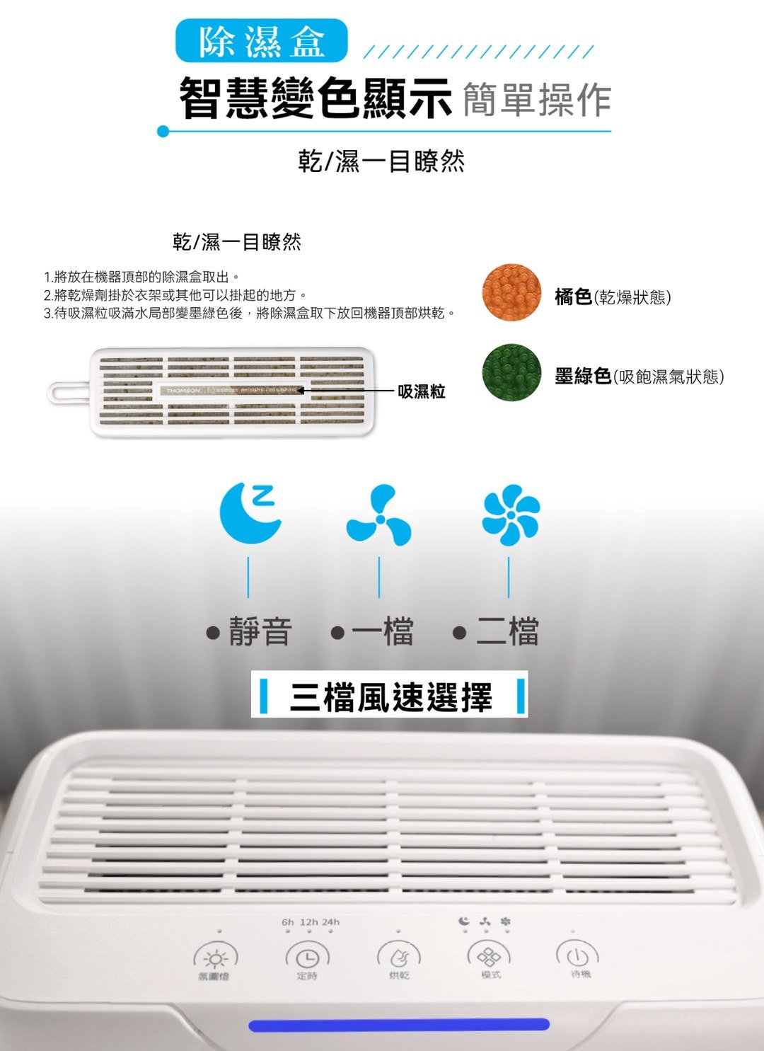 THOMSON - 二合一 環保除濕機 ( 無壓縮機 ) / 3C居家