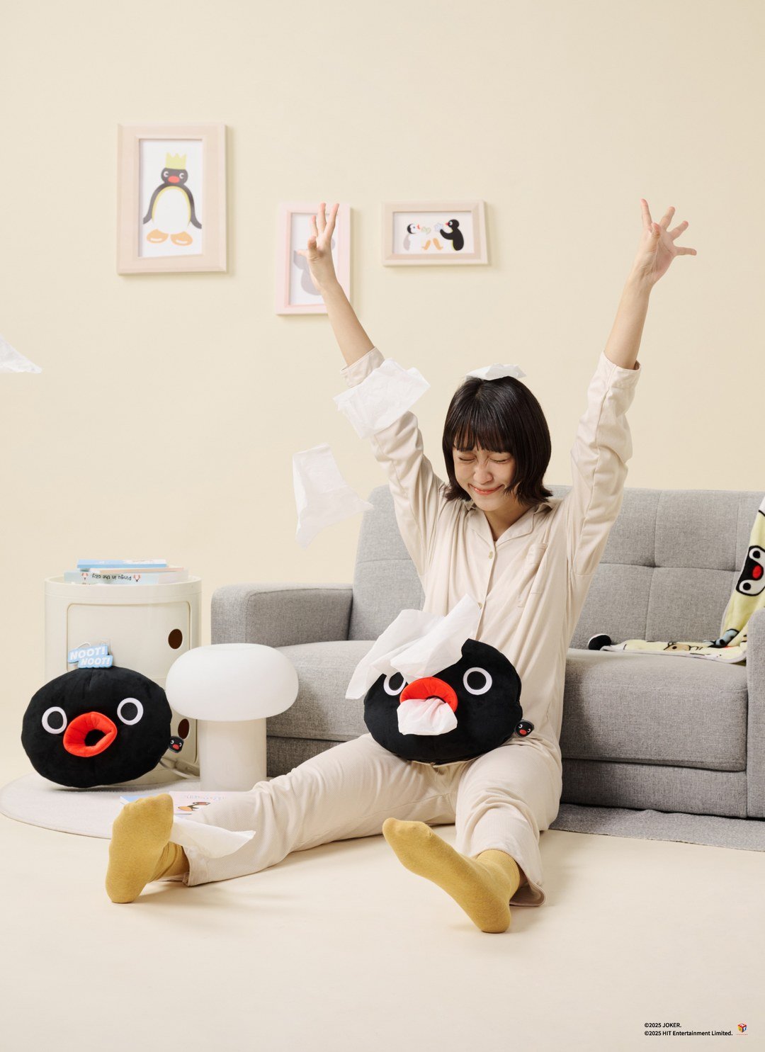 Pingu™ 可掛式造型面紙套 / 企鵝家族聯名