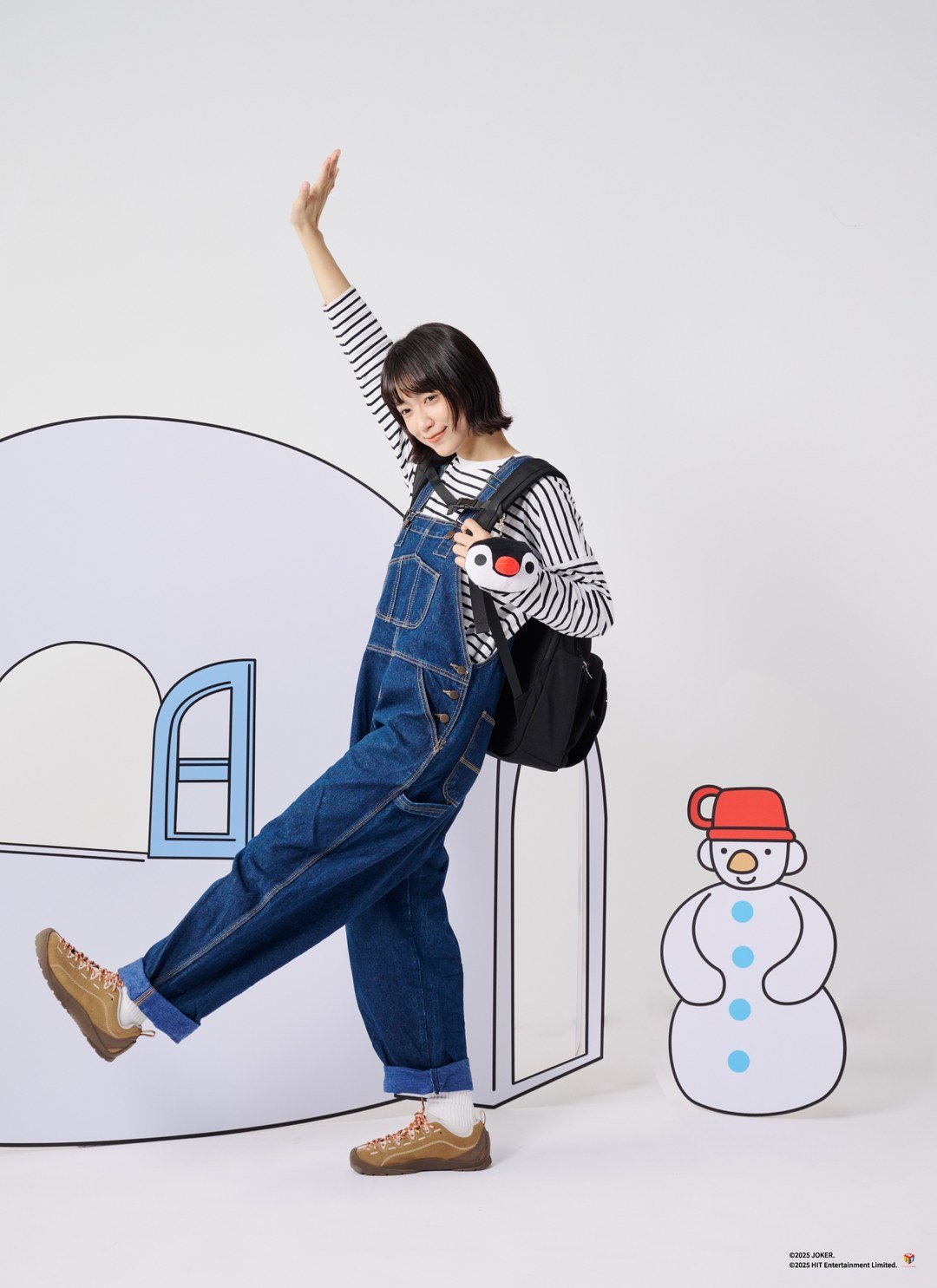 Pingu™ 伸縮票卡造型零錢包 / 企鵝家族聯名