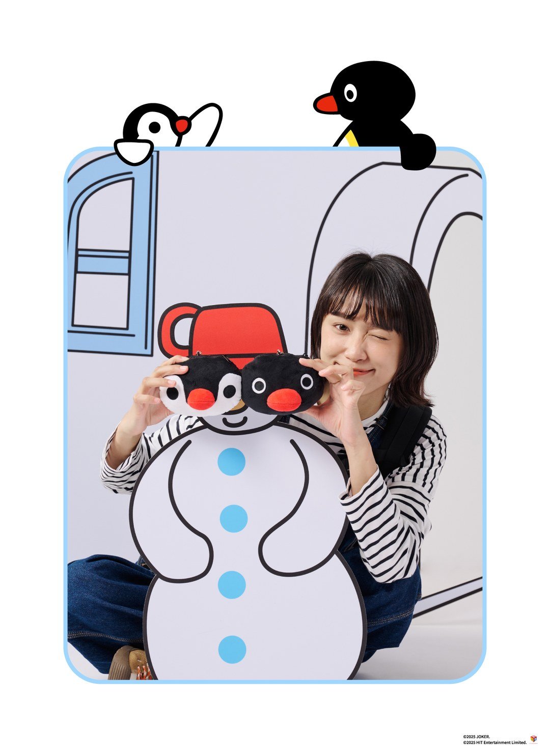 Pingu™ 伸縮票卡造型零錢包 / 企鵝家族聯名