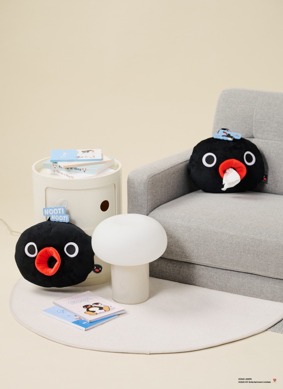 Pingu™ 可掛式造型面紙套 / 企鵝家族聯名