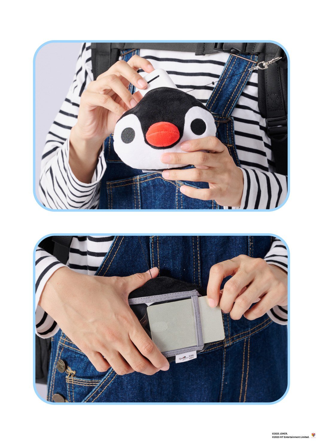 Pingu™ 伸縮票卡造型零錢包 / 企鵝家族聯名