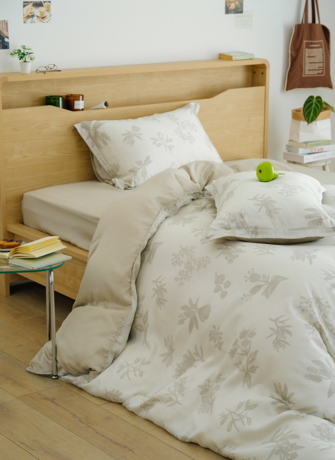 嶼花 - 天絲四件組 ( 床包 + 被套 + 枕套 )