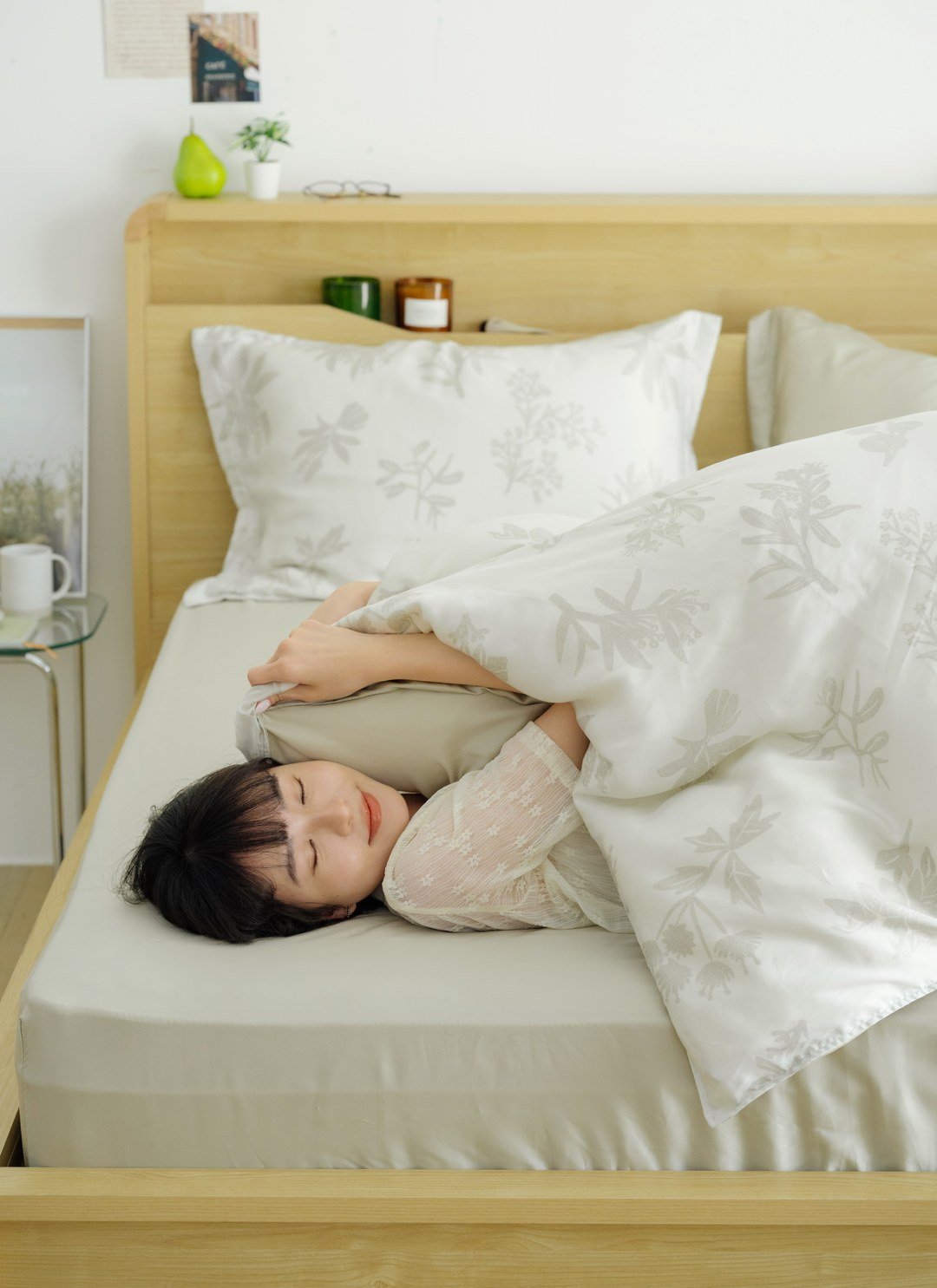 嶼花 - 天絲四件組 ( 床包 + 被套 + 枕套 )