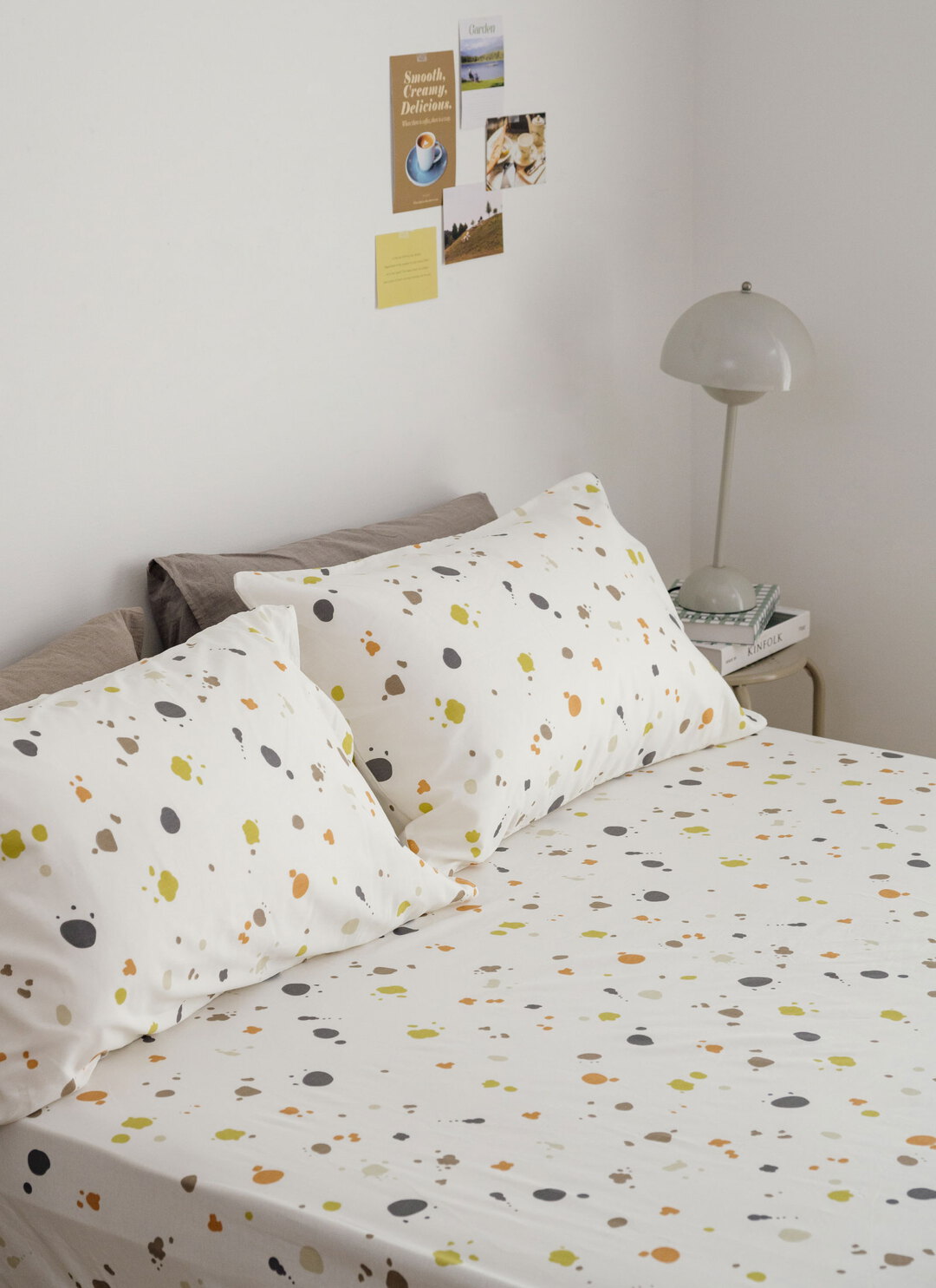 小日子 - 純棉全印花床包組 ( 床包 + 枕套 )