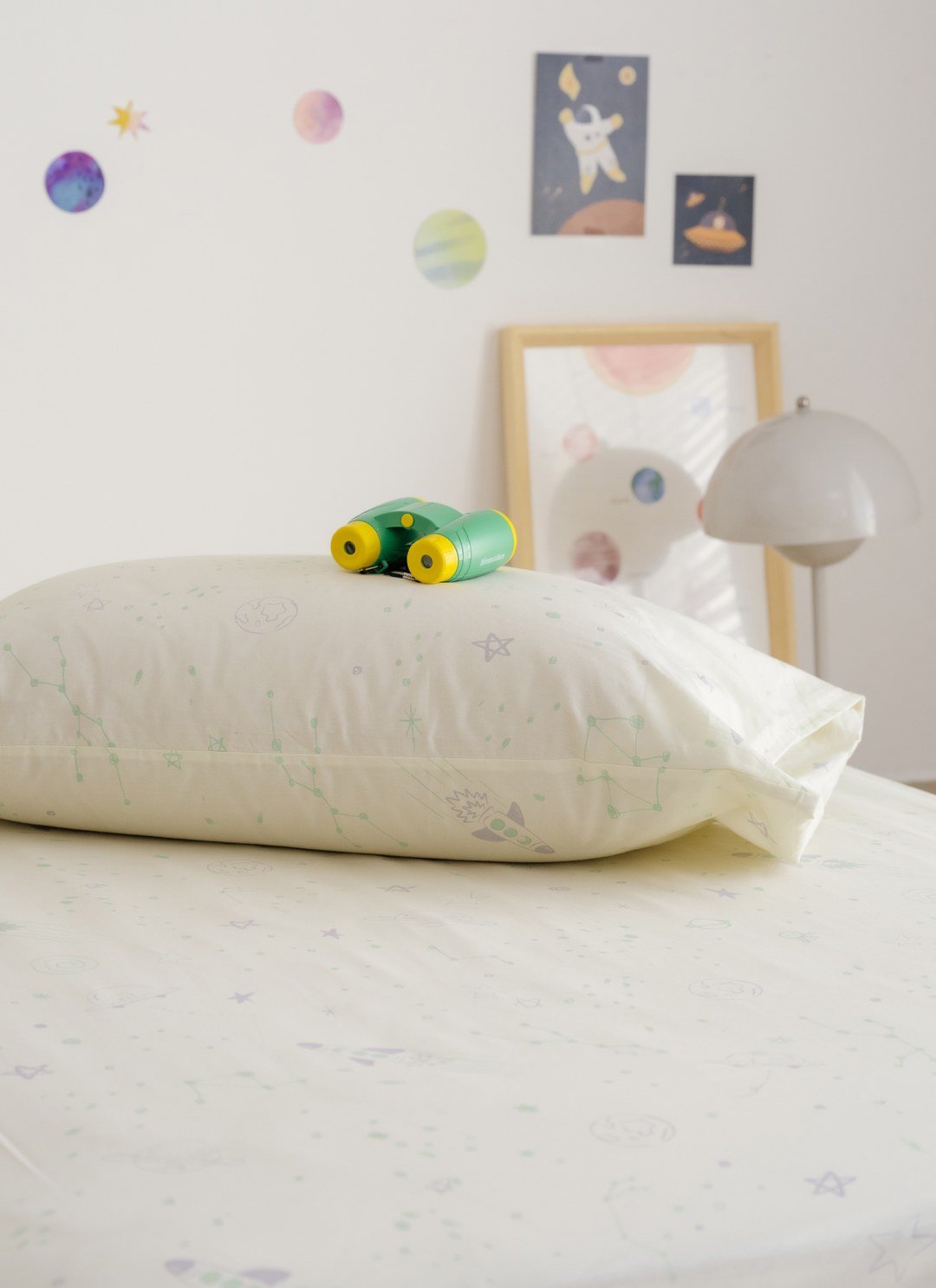 阿姆斯壯 - 純棉抗菌床包組（床包＋枕套）