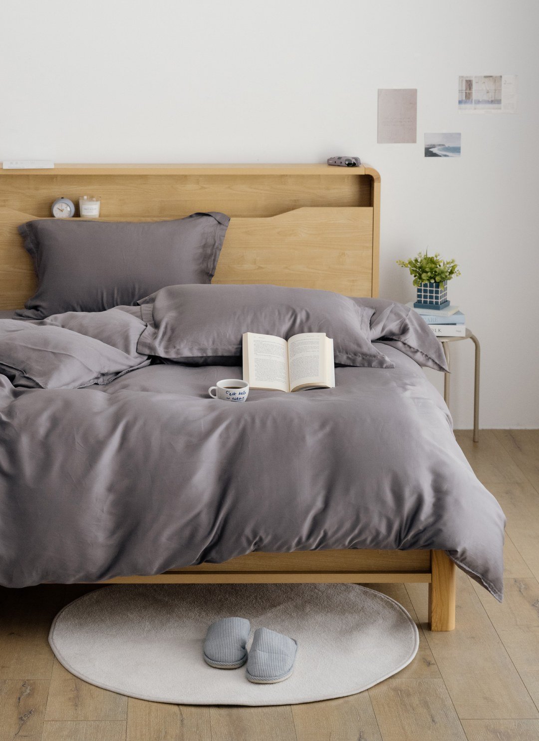 永夜 - 天絲四件組 ( 床包 + 被套 + 枕套 )