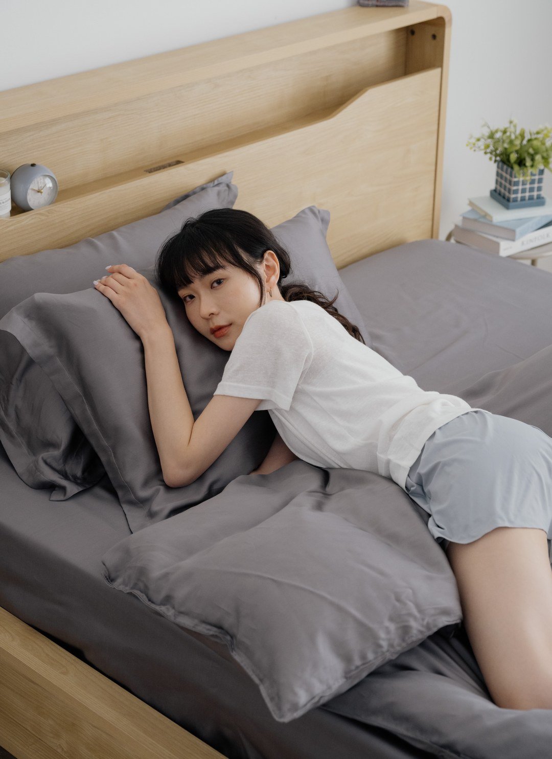 永夜 - 天絲四件組 ( 床包 + 被套 + 枕套 )