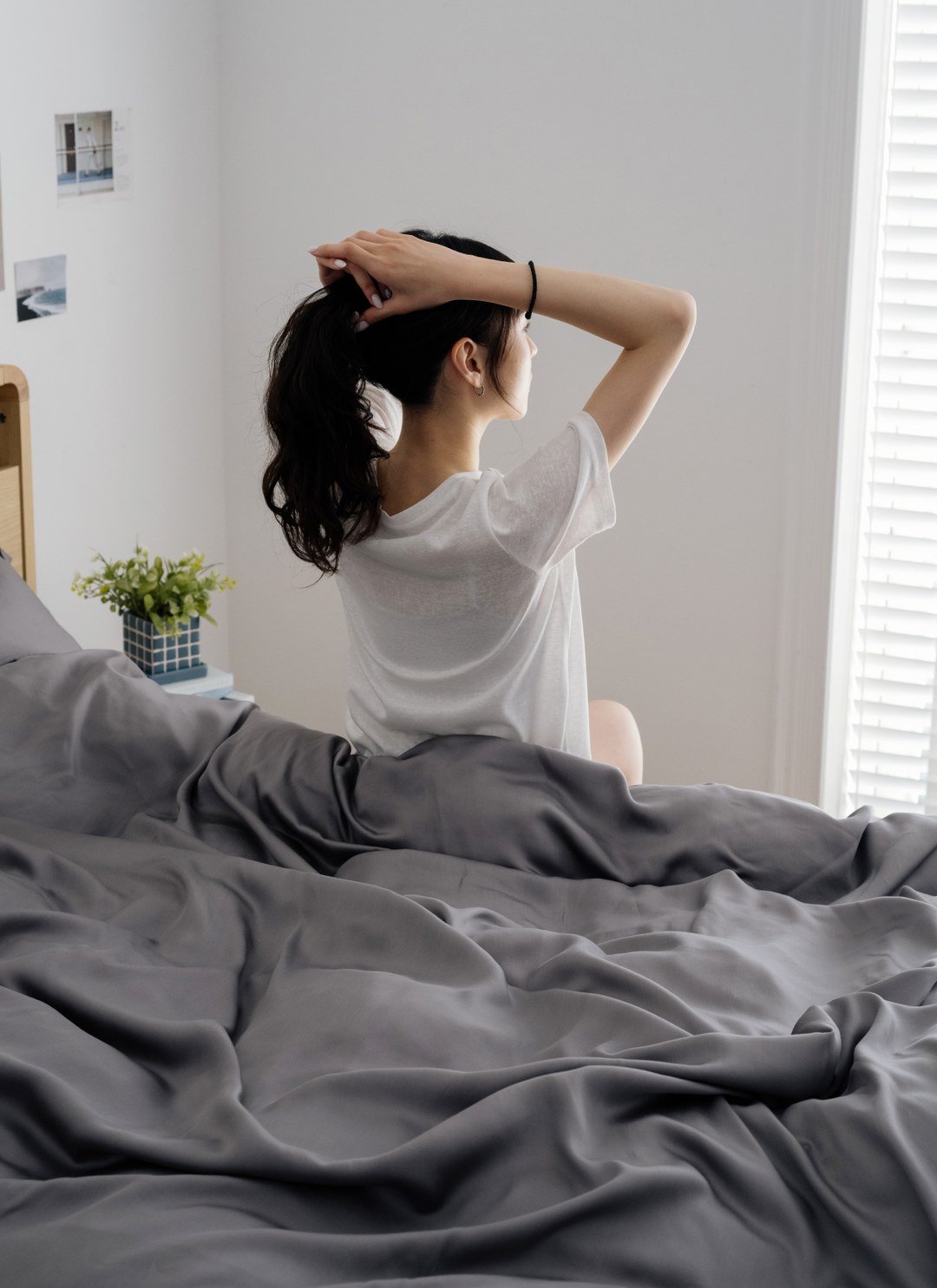 永夜 - 天絲四件組 ( 床包 + 被套 + 枕套 )