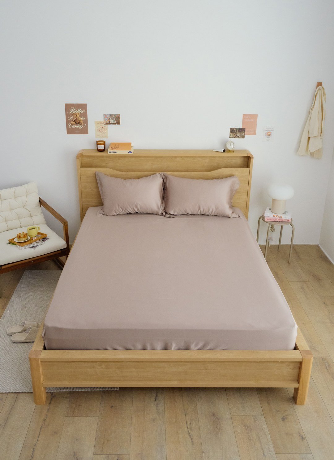 恆光 - 天絲床包組 ( 床包 + 枕套 )