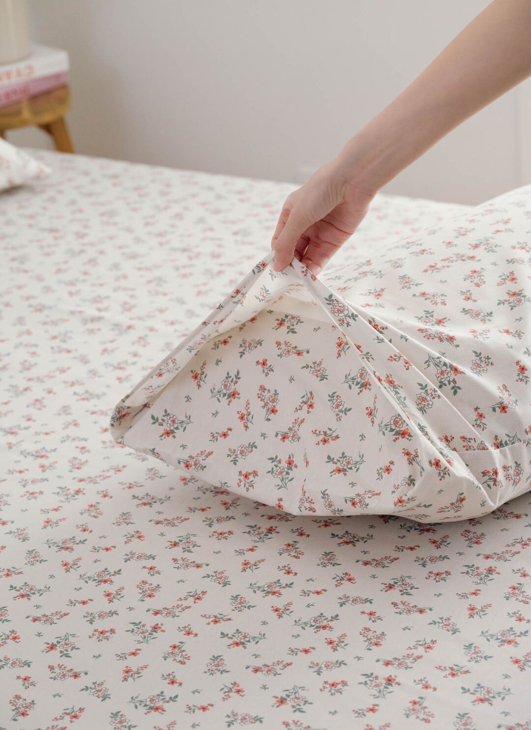 沐堇 - 純棉全印花A床包組 ( 床包 + 枕套 )