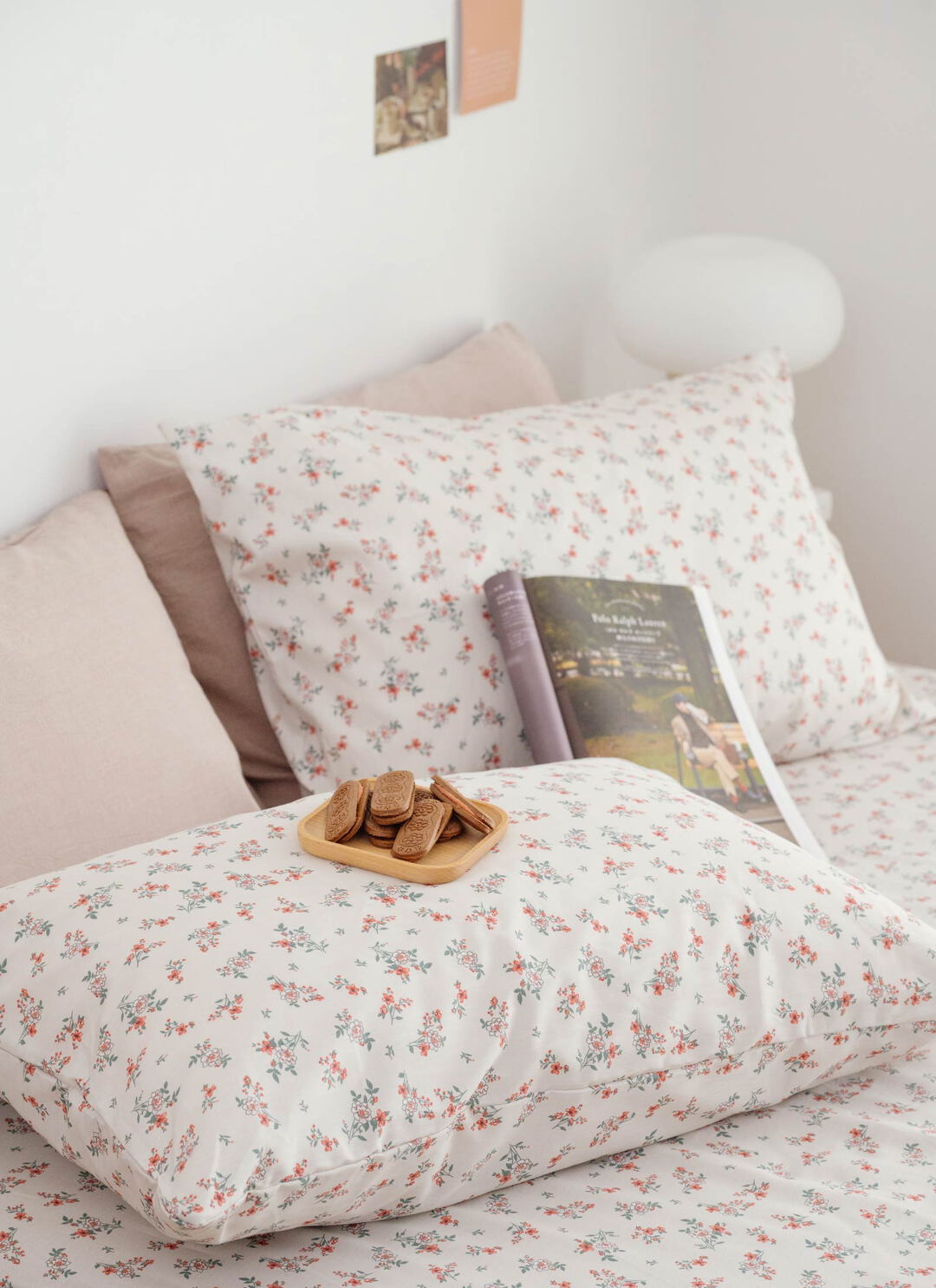 沐堇 - 純棉全印花A床包組 ( 床包 + 枕套 )