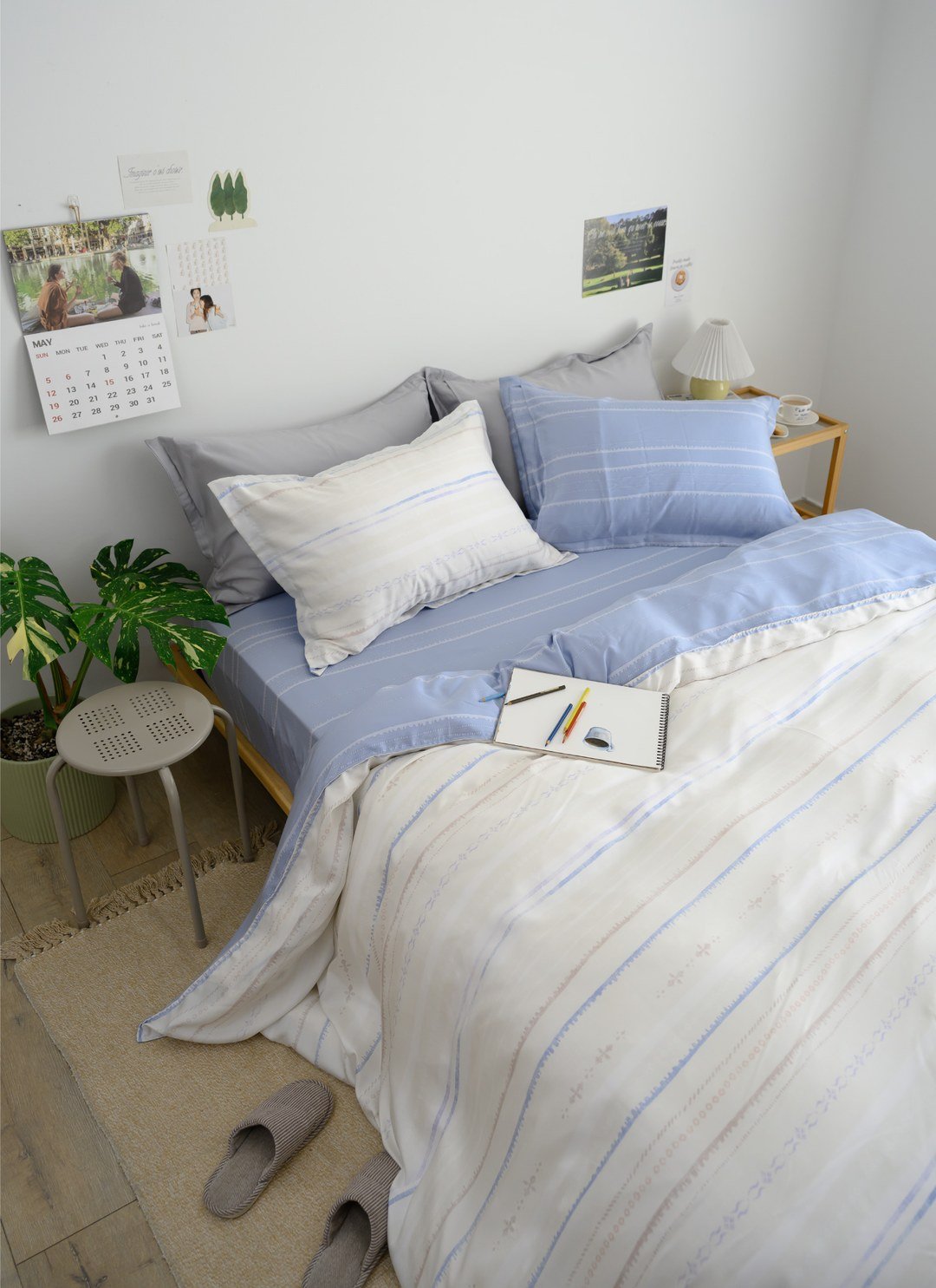 Daily - 天絲四件組 ( 床包 + 被套 + 枕套 )