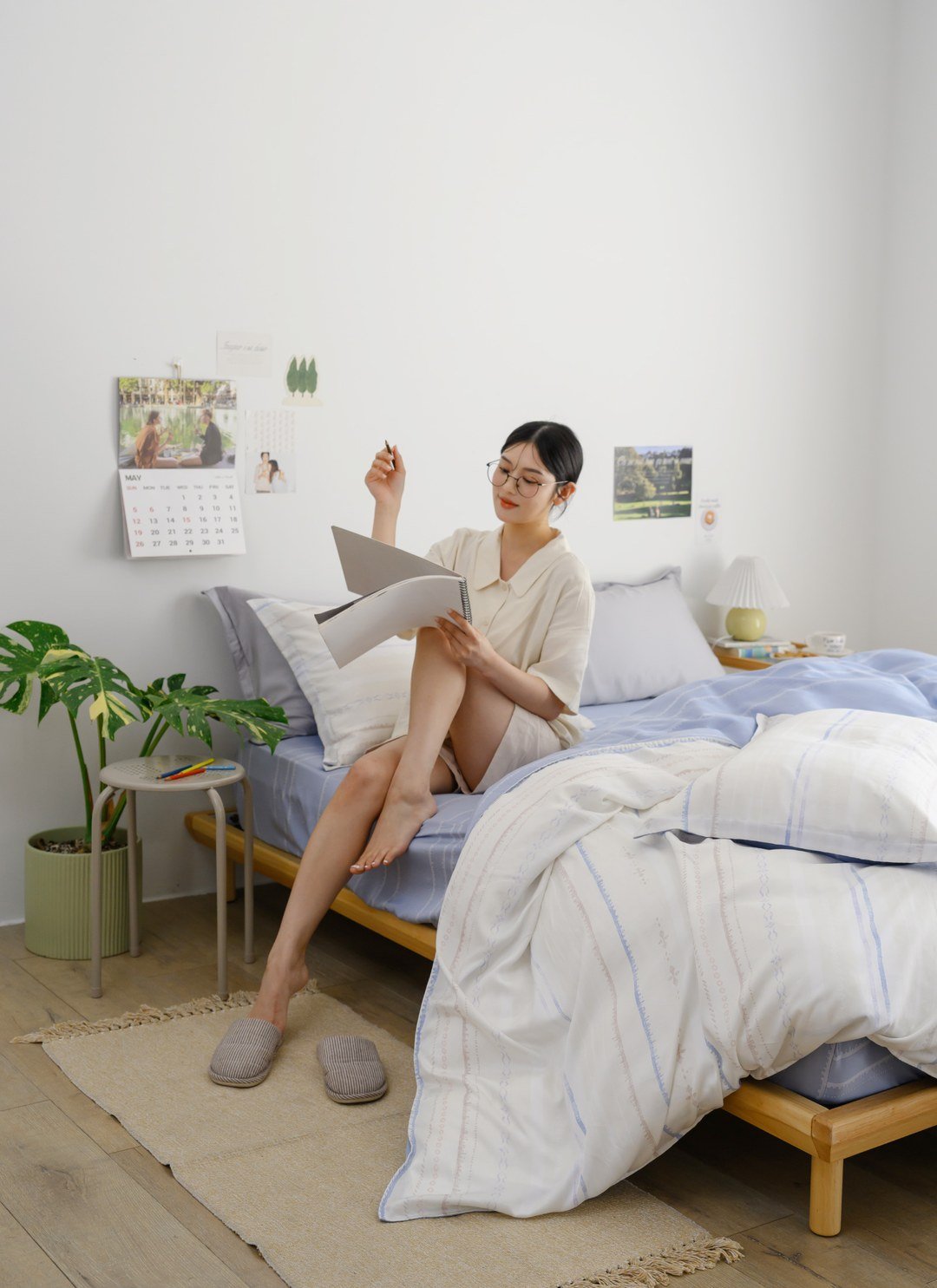 Daily - 天絲四件組 ( 床包 + 被套 + 枕套 )