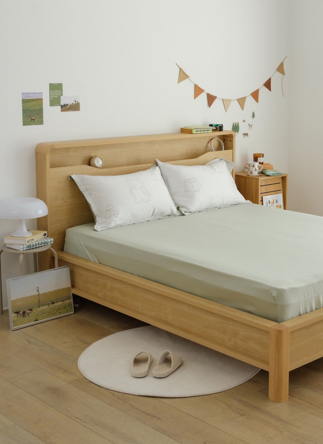 樂野 - 天絲床包組 ( 床包 + 枕套 )