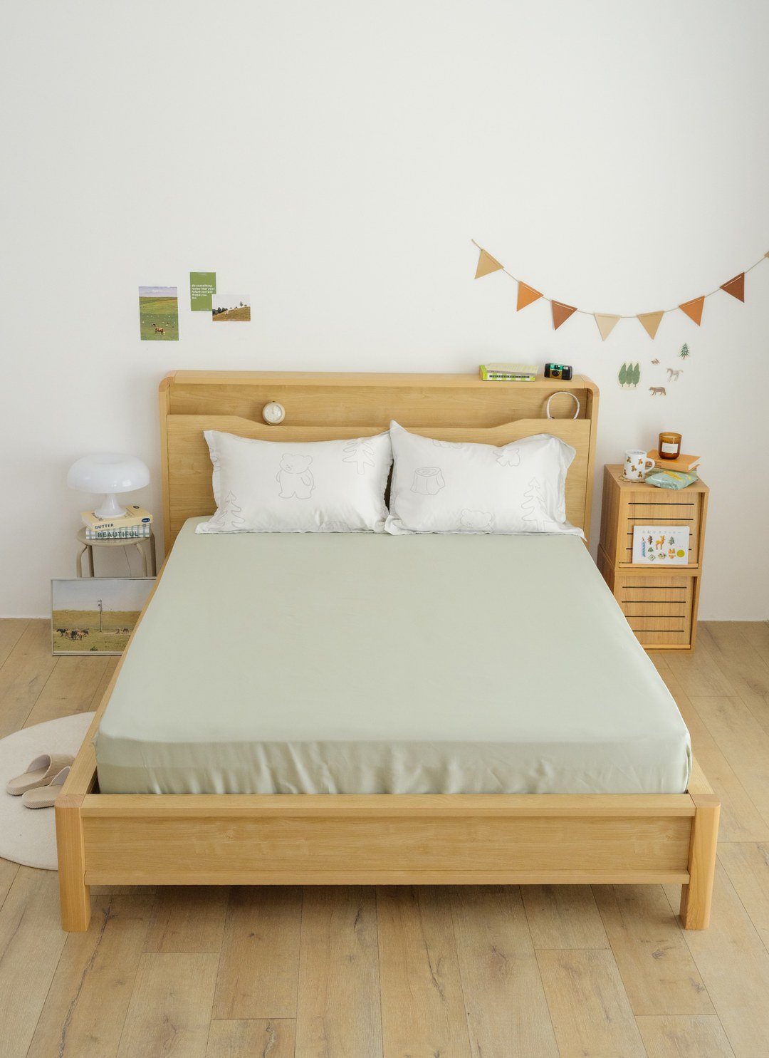 樂野 - 天絲床包組 ( 床包 + 枕套 )