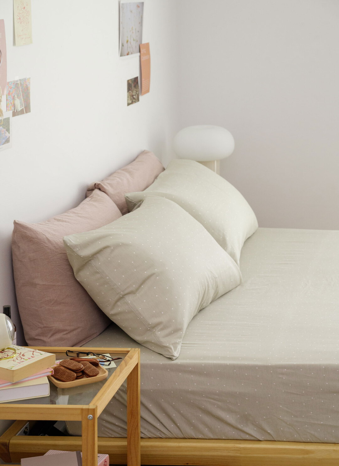 沐堇 - 純棉全印花B床包組 ( 床包 + 枕套 )