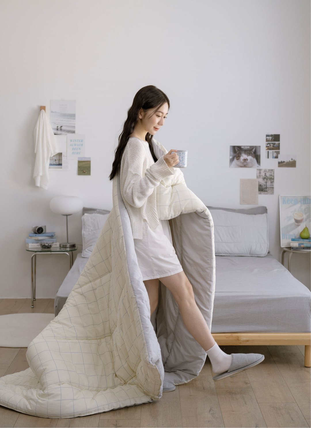 輕輕早晨 - 可水洗四季被 ( 添加CBD )