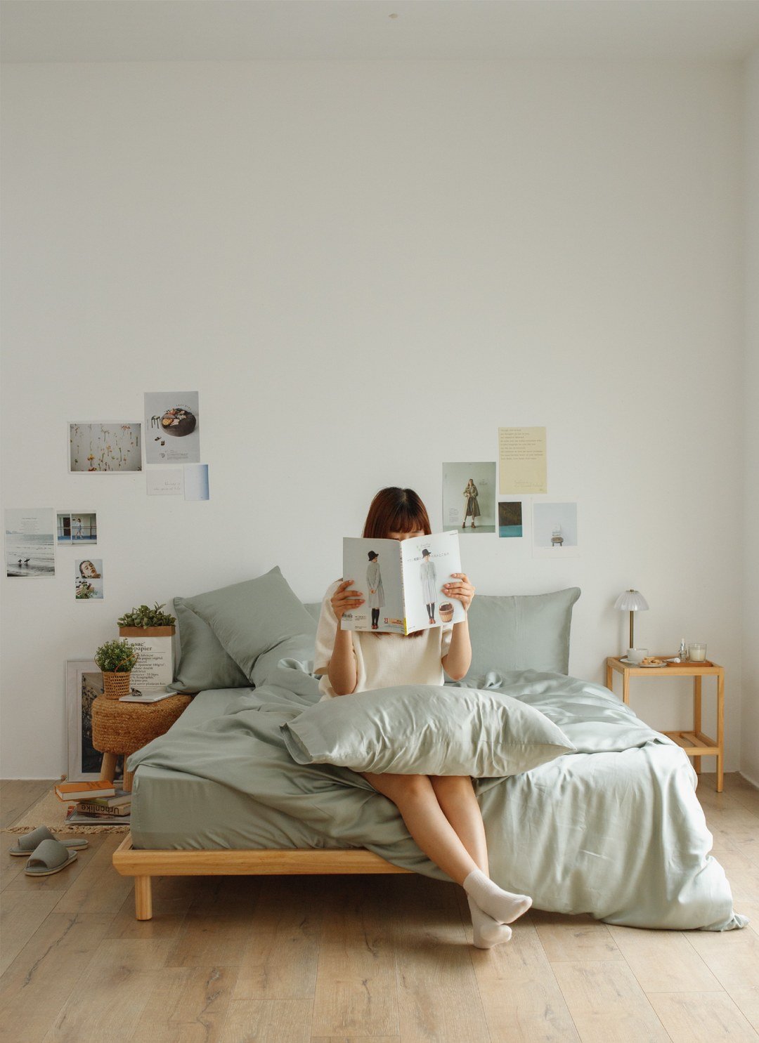 荷葉 - 天絲被套