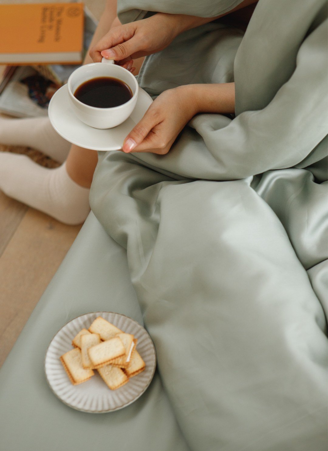 荷葉 - 天絲被套