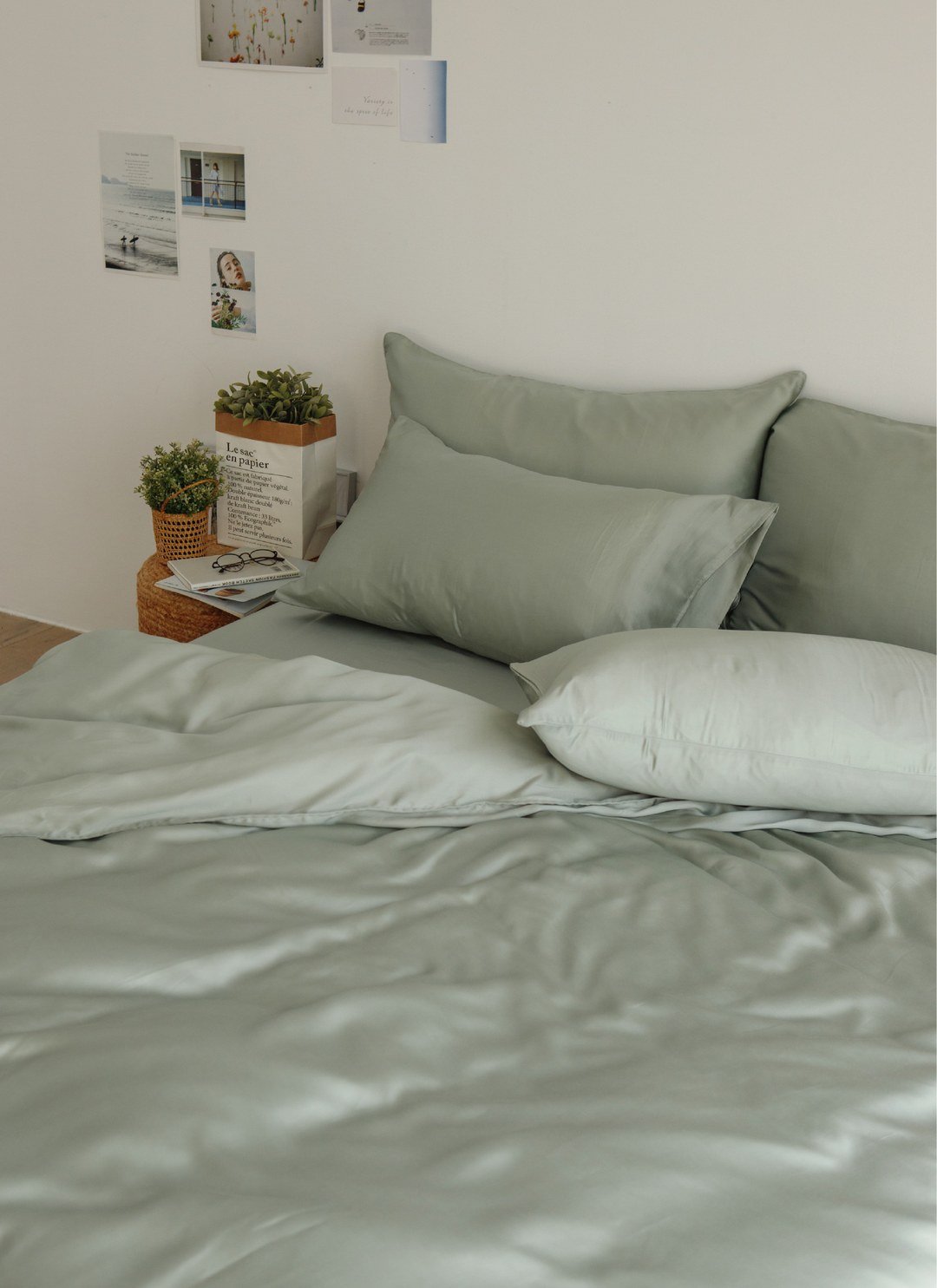 荷葉 - 天絲被套