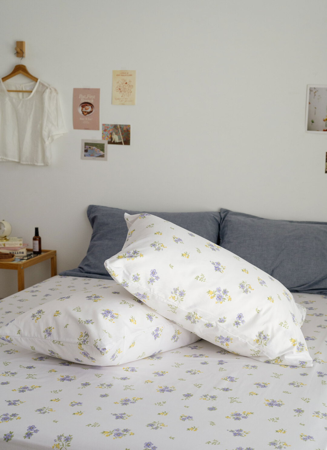 椿嶼 - 純棉全印花床包組 ( 床包 + 枕套 )