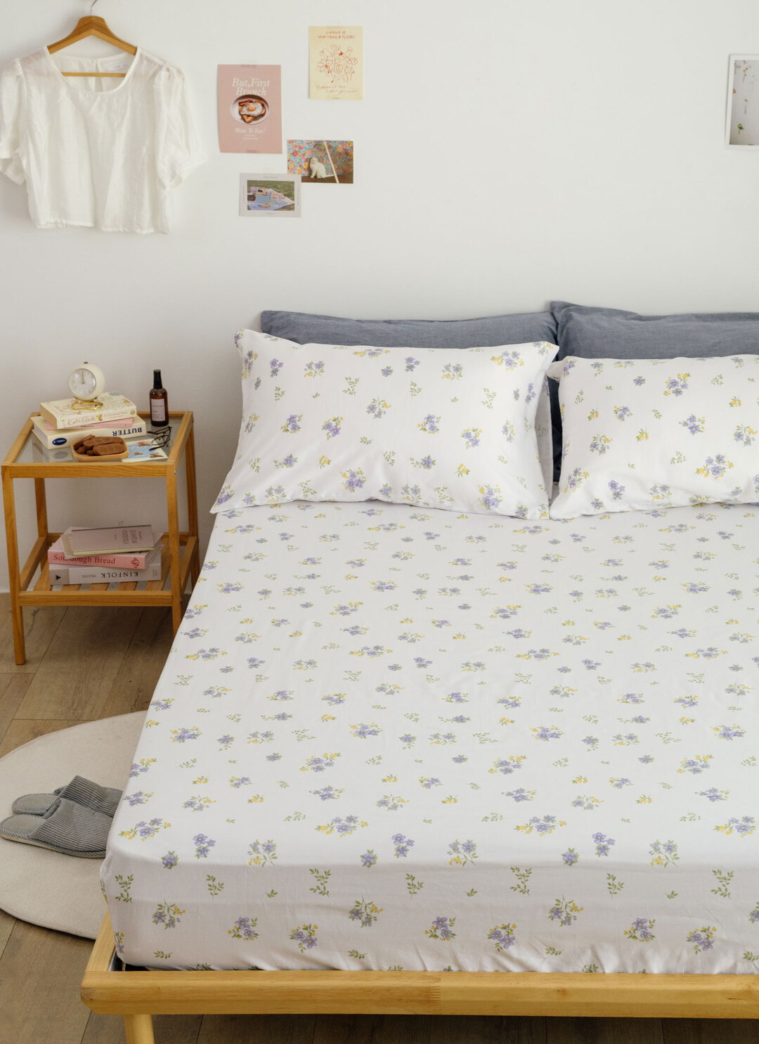 椿嶼 - 純棉全印花床包組 ( 床包 + 枕套 )