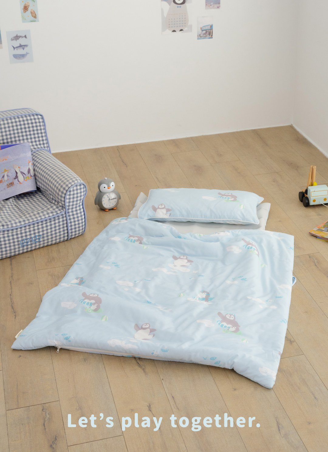 冰原歷險 - 純棉 / 涼感 抗菌兒童睡袋