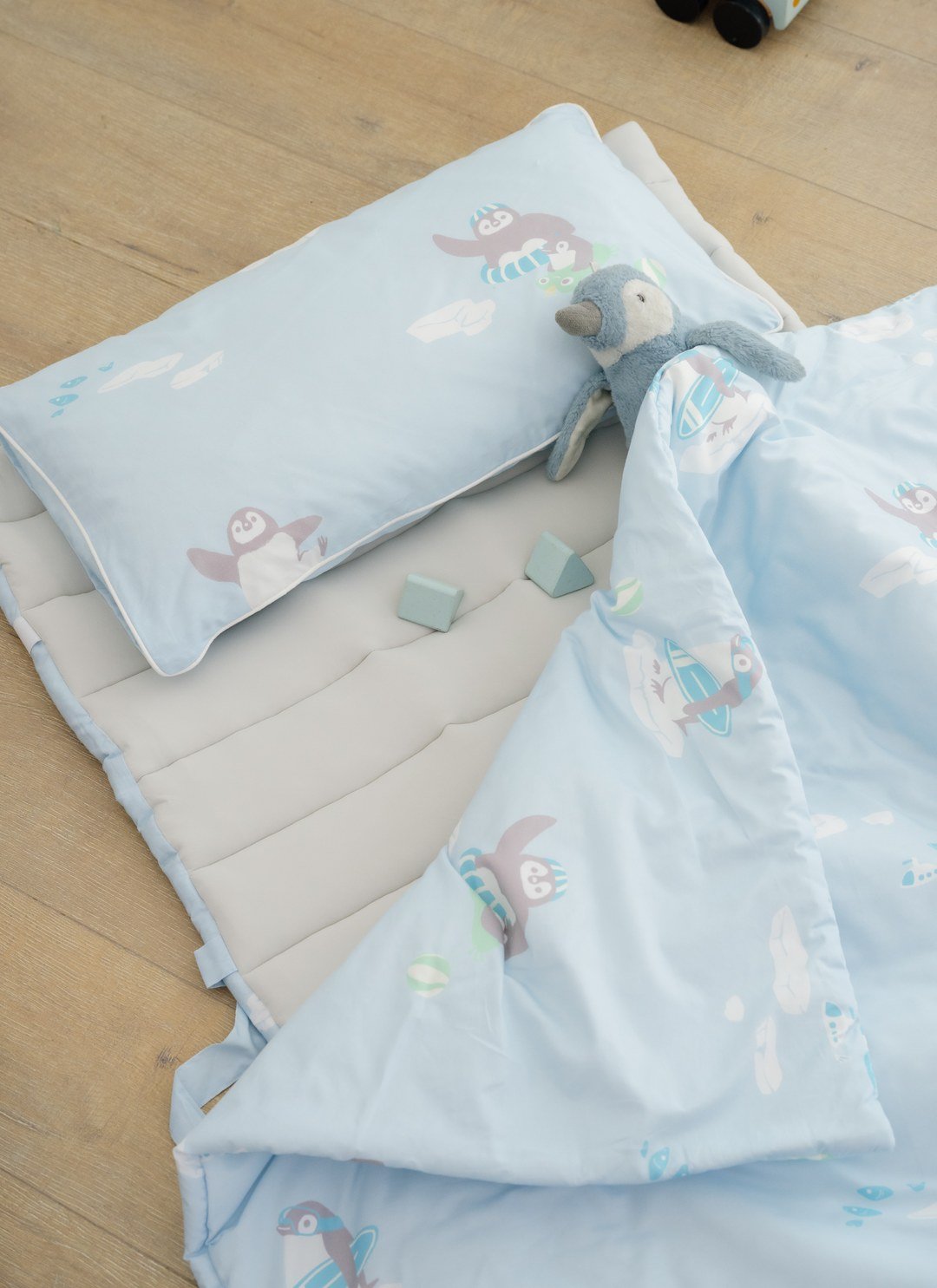 冰原歷險 - 純棉 / 涼感 抗菌兒童睡袋