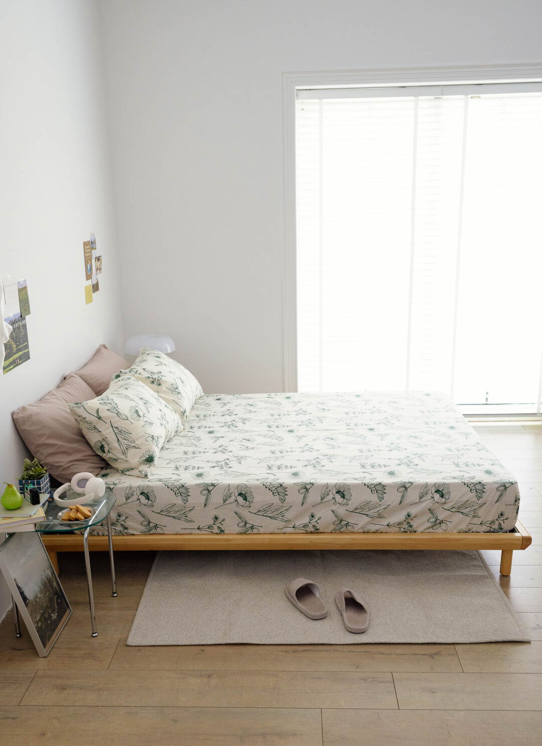 綠町 - 純棉全印花床包組 ( 床包 + 枕套 )