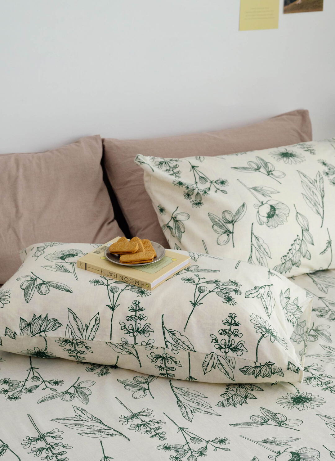 綠町 - 純棉全印花床包組 ( 床包 + 枕套 )