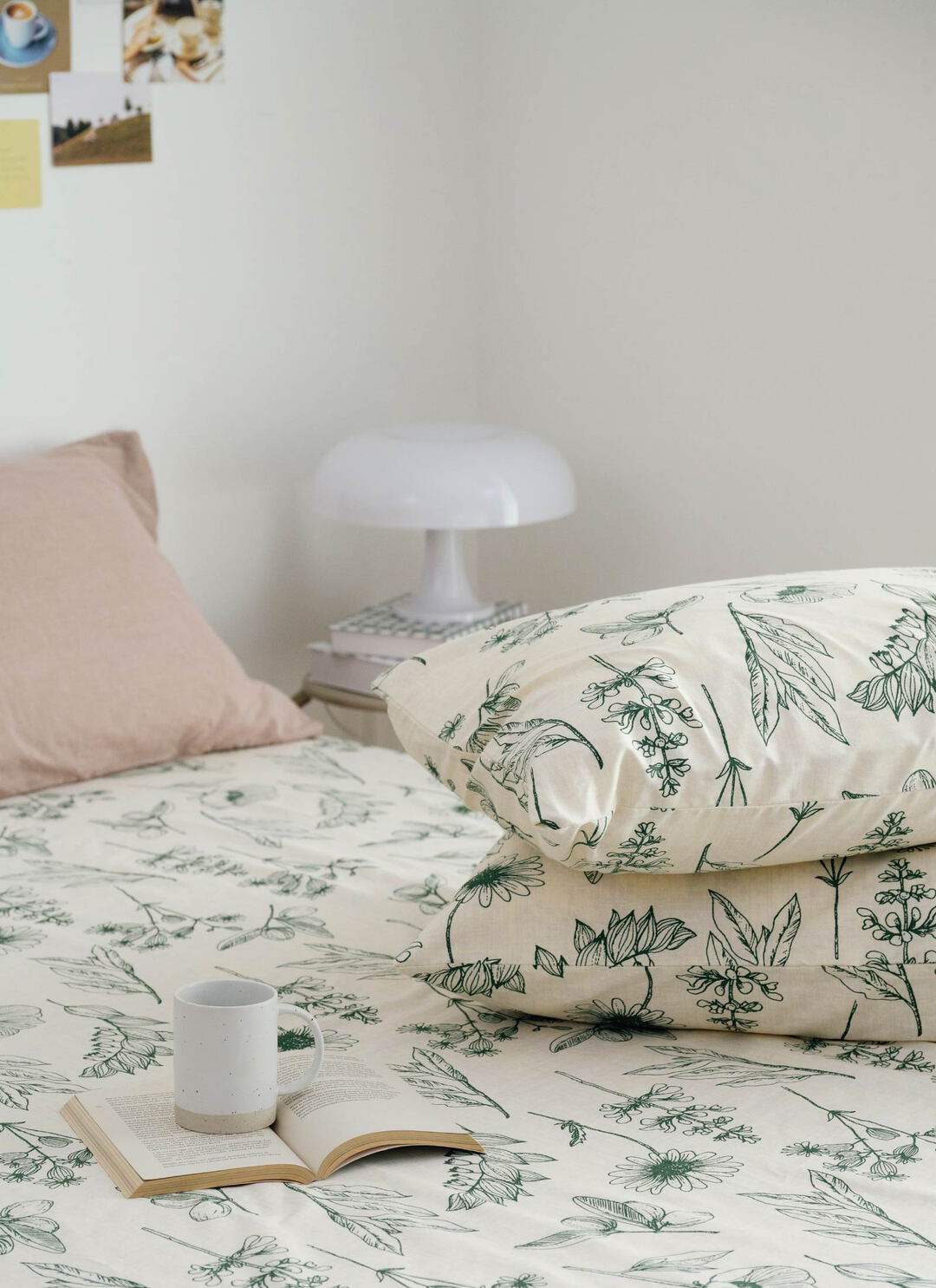 綠町 - 純棉全印花床包組 ( 床包 + 枕套 )