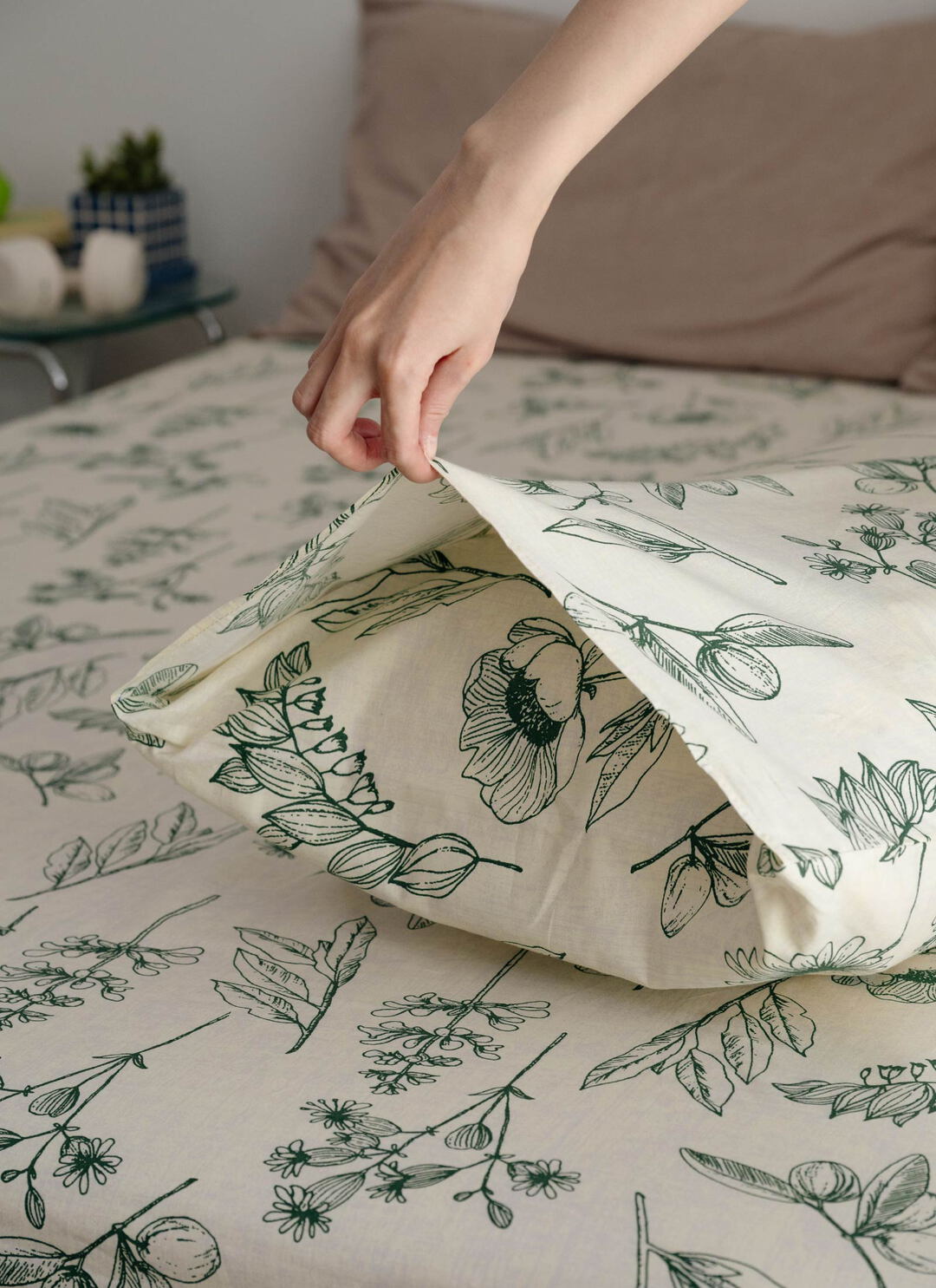 綠町 - 純棉全印花床包組 ( 床包 + 枕套 )