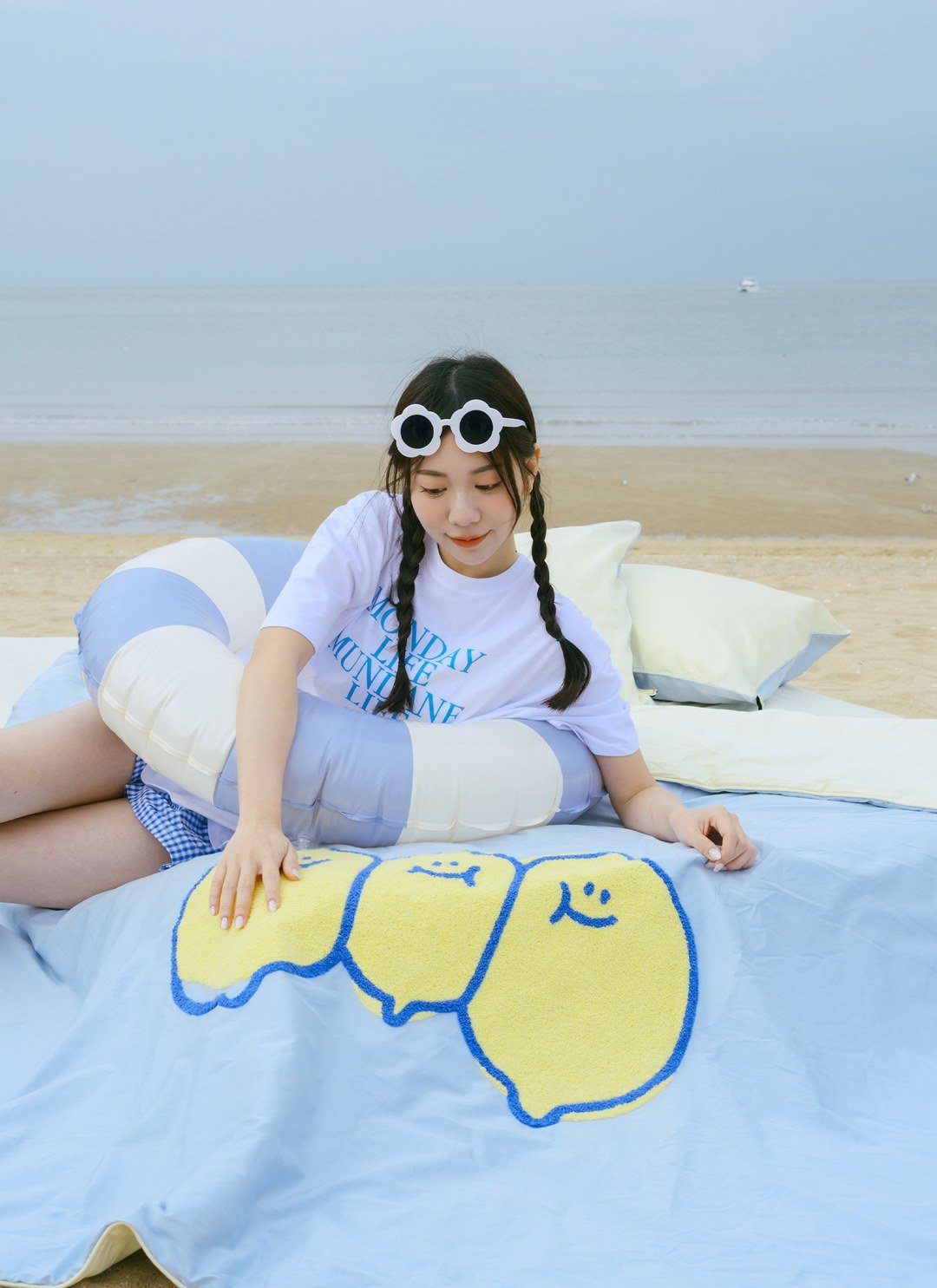 LEMONADE - 60支長纖棉四件組 ( 床包 + 被套 + 枕套 ) / Second Morning 正版授權