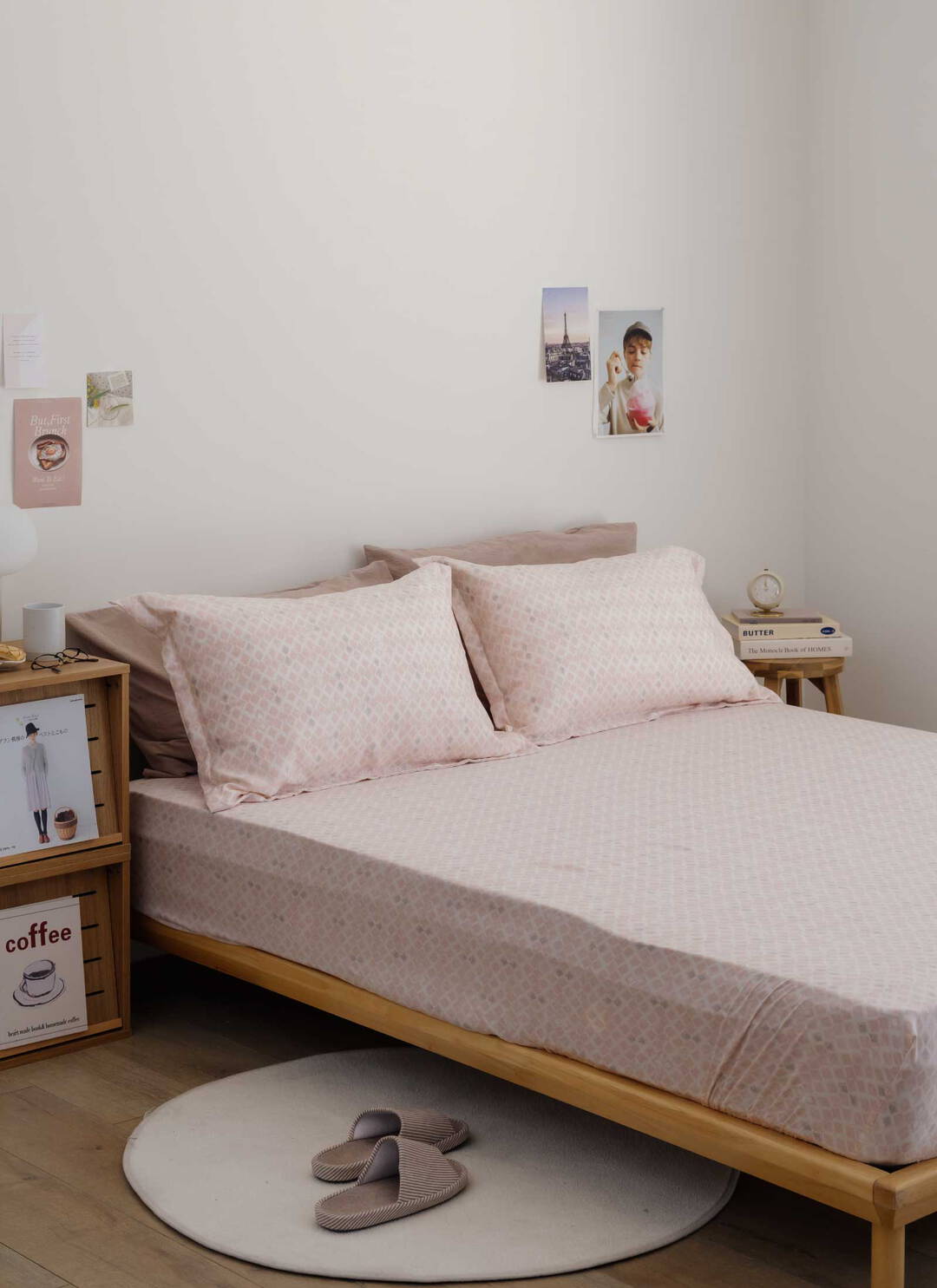 Misty - 天絲全印花床包組 ( 床包 + 枕套 )