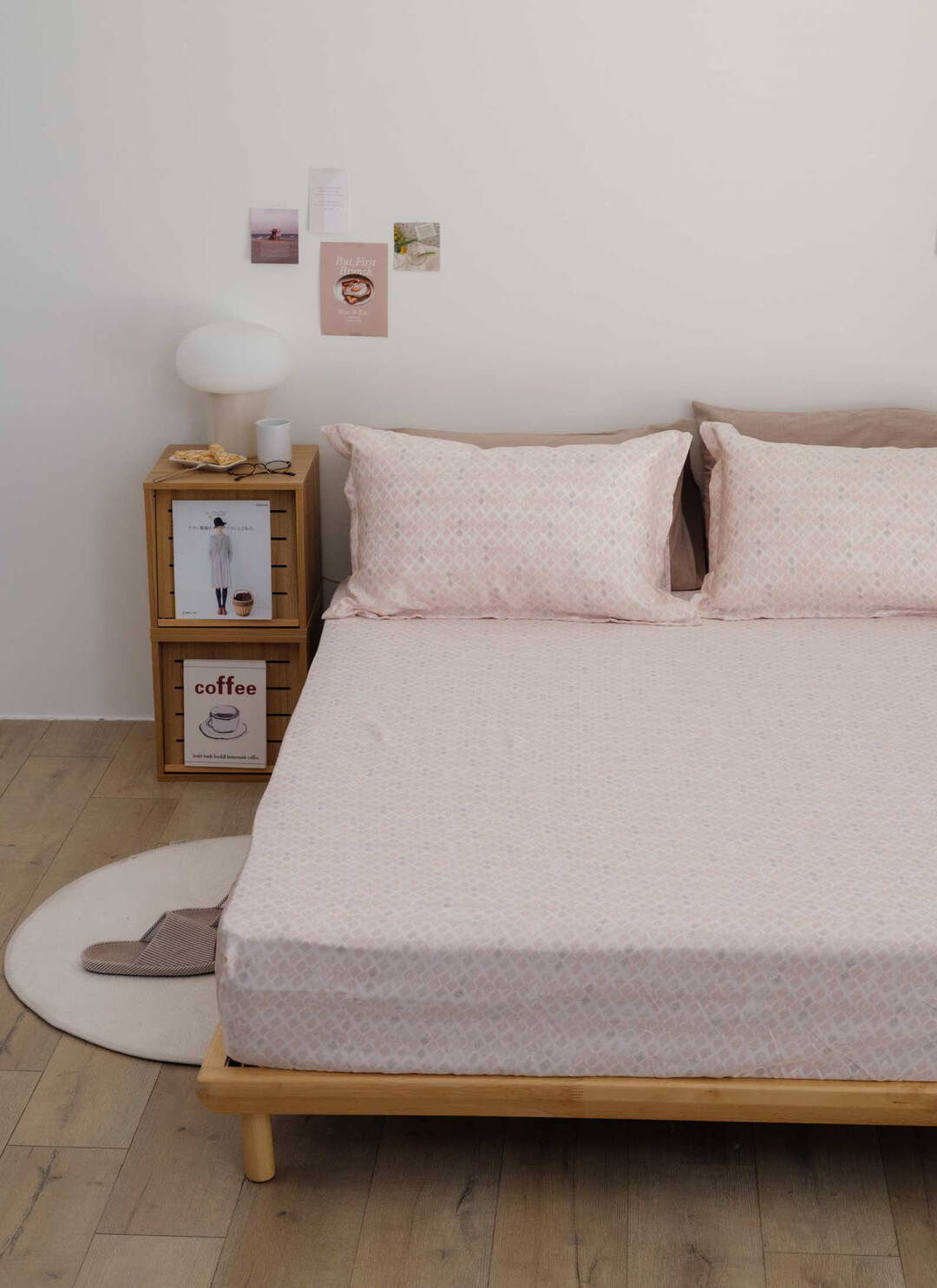 Misty - 天絲全印花床包組 ( 床包 + 枕套 )