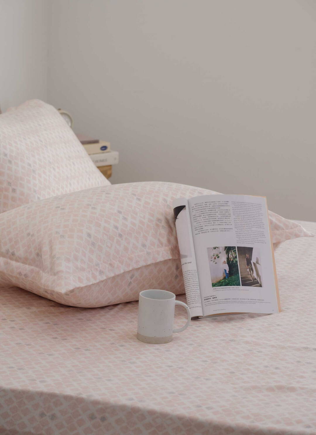 Misty - 天絲全印花床包組 ( 床包 + 枕套 )