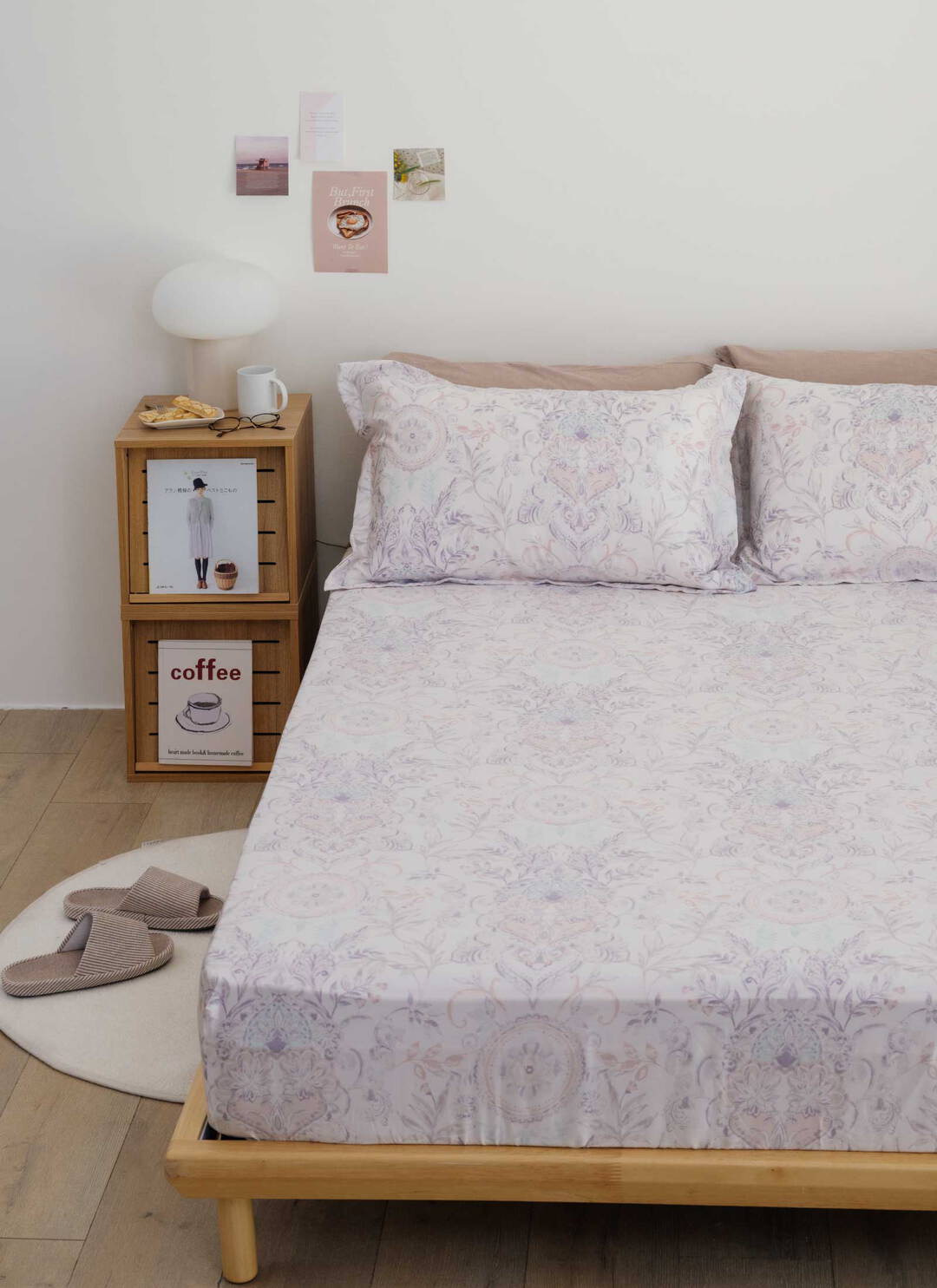 Ona - 天絲全印花床包組 ( 床包 + 枕套 )