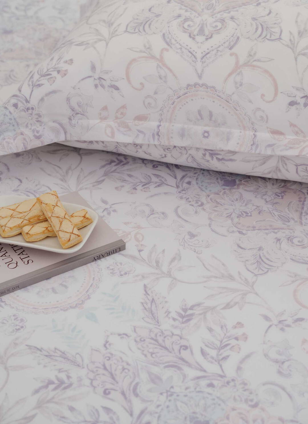 Ona - 天絲全印花床包組 ( 床包 + 枕套 )