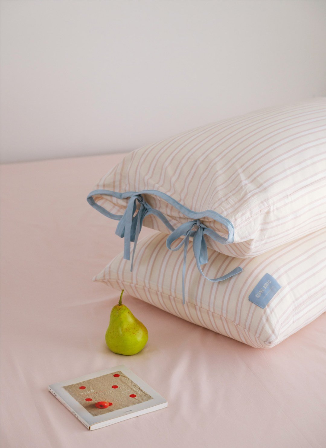 莓果芝士 - 華爾紗 ( 純棉 ) 床包組（床包＋枕套2入）