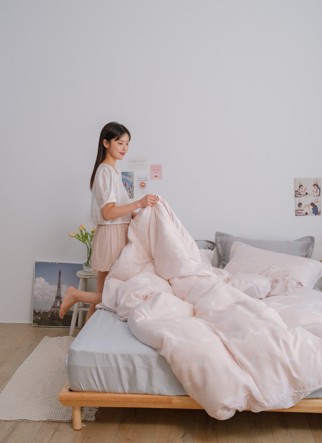 Ribbon - 天絲四件組 ( 床包 + 被套 + 枕套 )