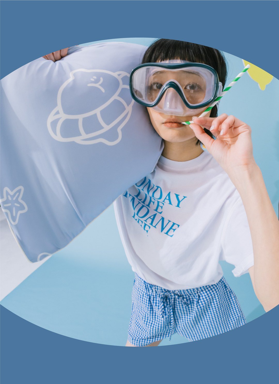 Under The SEA - 熊冷枕套2入 / 瞬間冰感 Extreme Cool / Second Morning 正版授權