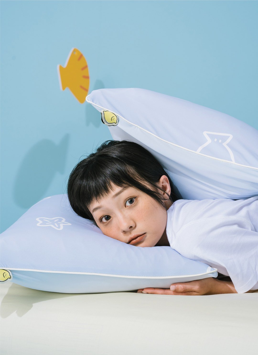 Under The SEA - 熊冷枕套2入 / 瞬間冰感 Extreme Cool / Second Morning 正版授權