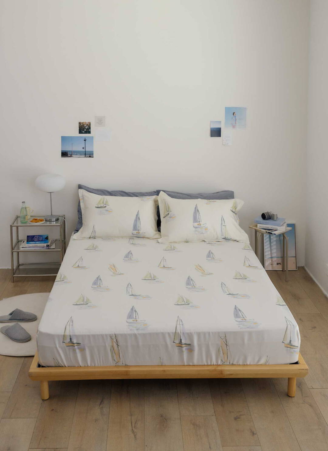 Whisper - 天絲全印花A床包組 ( 床包 + 枕套 )