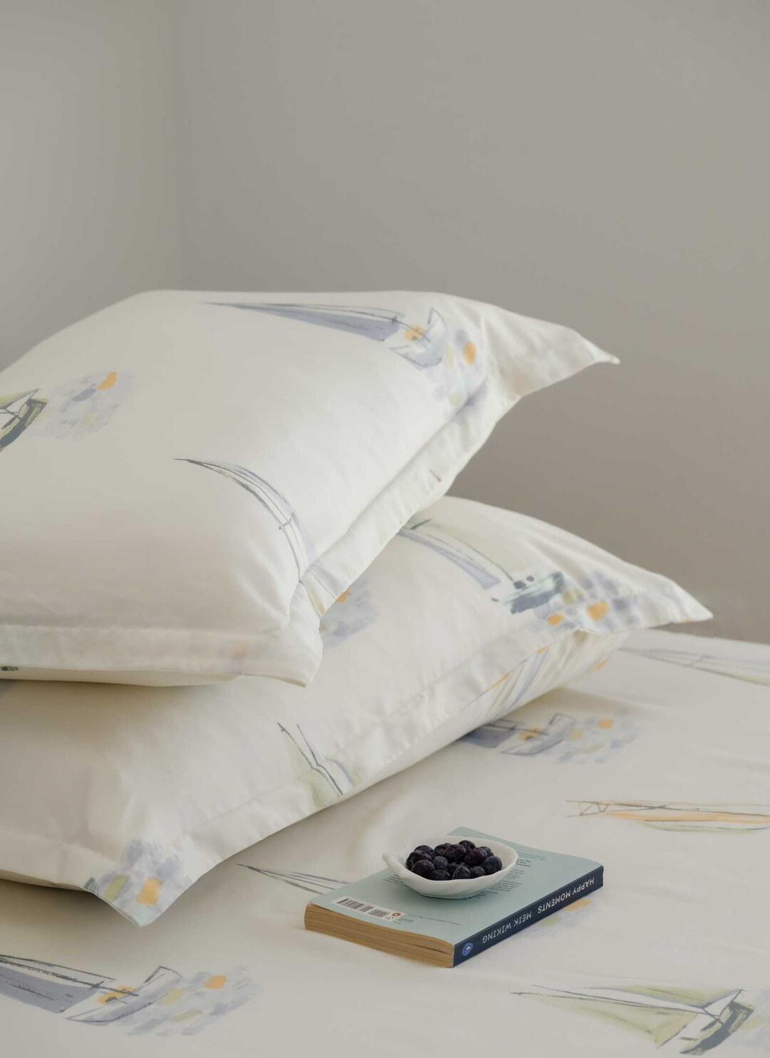 Whisper - 天絲全印花A床包組 ( 床包 + 枕套 )