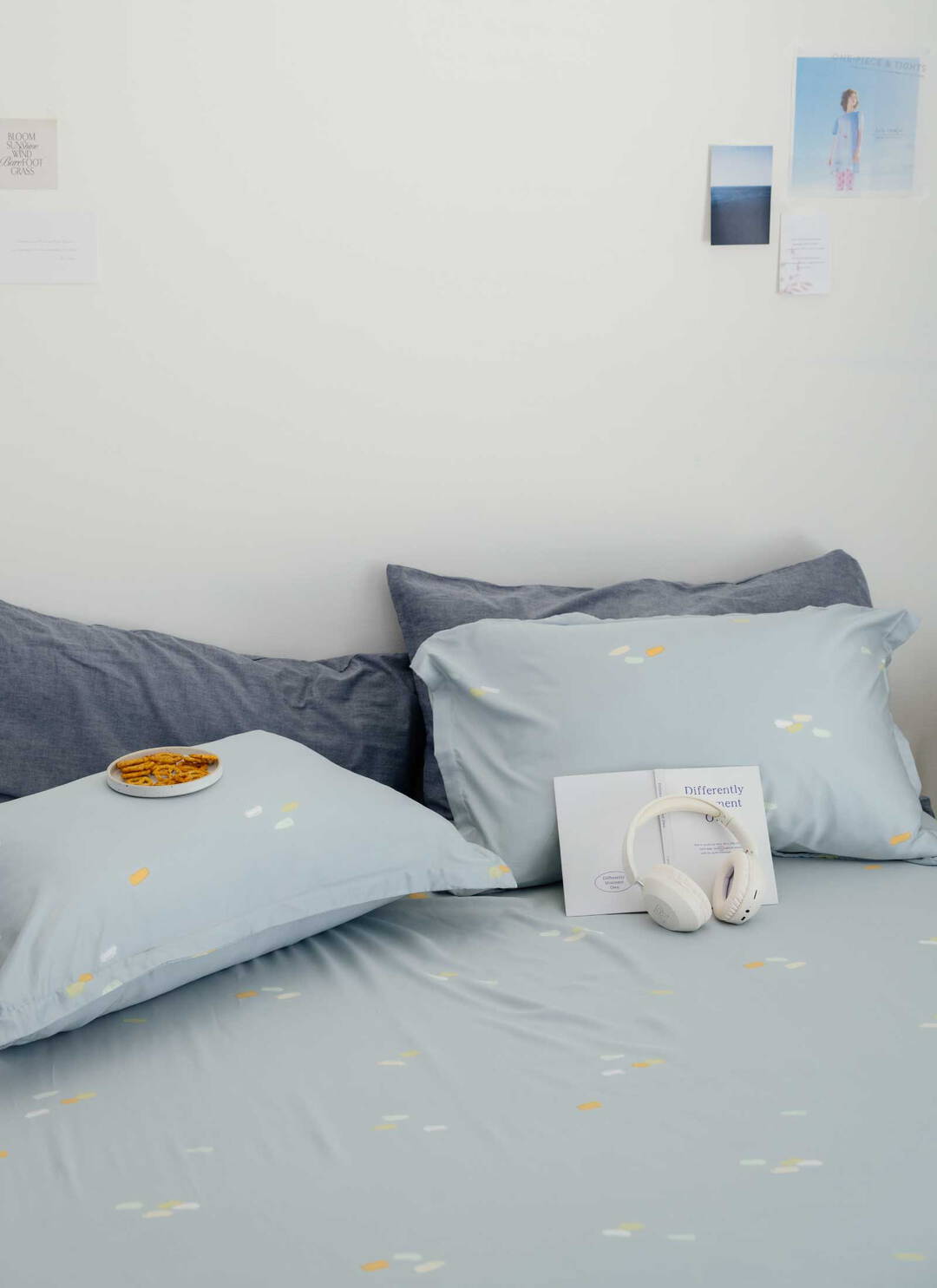 Whisper - 天絲全印花B床包組 ( 床包 + 枕套 )