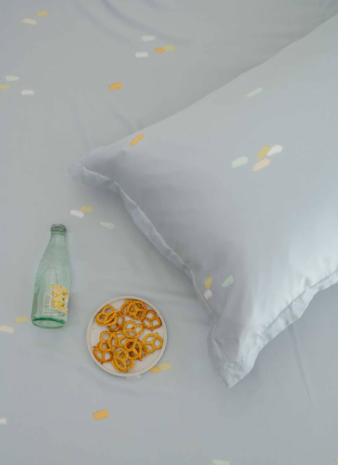 Whisper - 天絲全印花B床包組 ( 床包 + 枕套 )