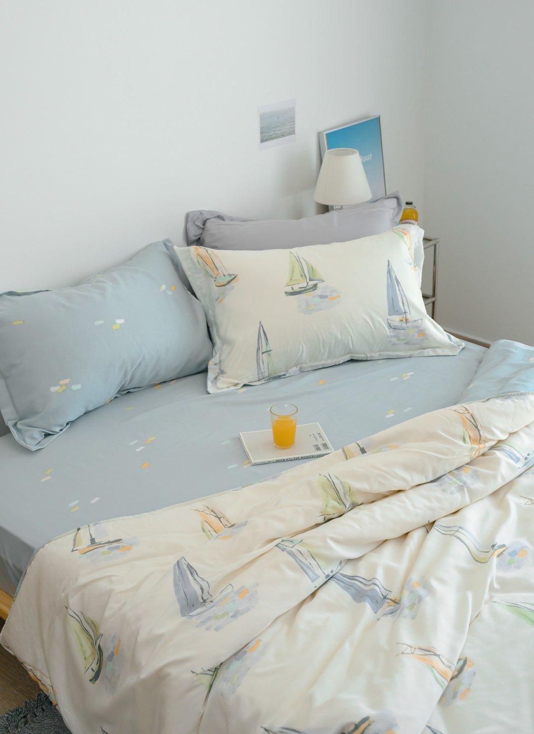 Whisper - 天絲四件組 ( 床包 + 被套 + 枕套 )