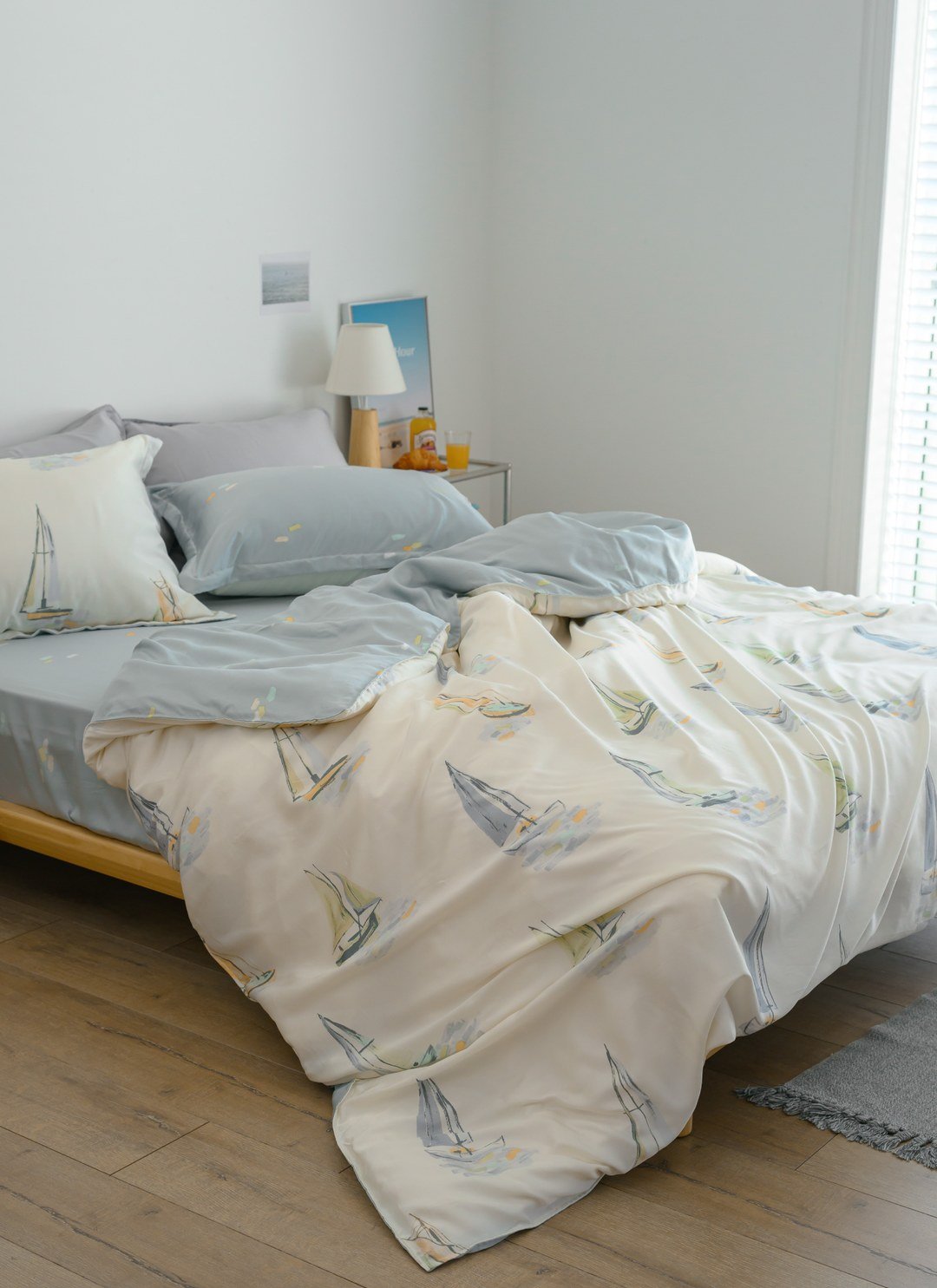 Whisper - 天絲四件組 ( 床包 + 被套 + 枕套 )